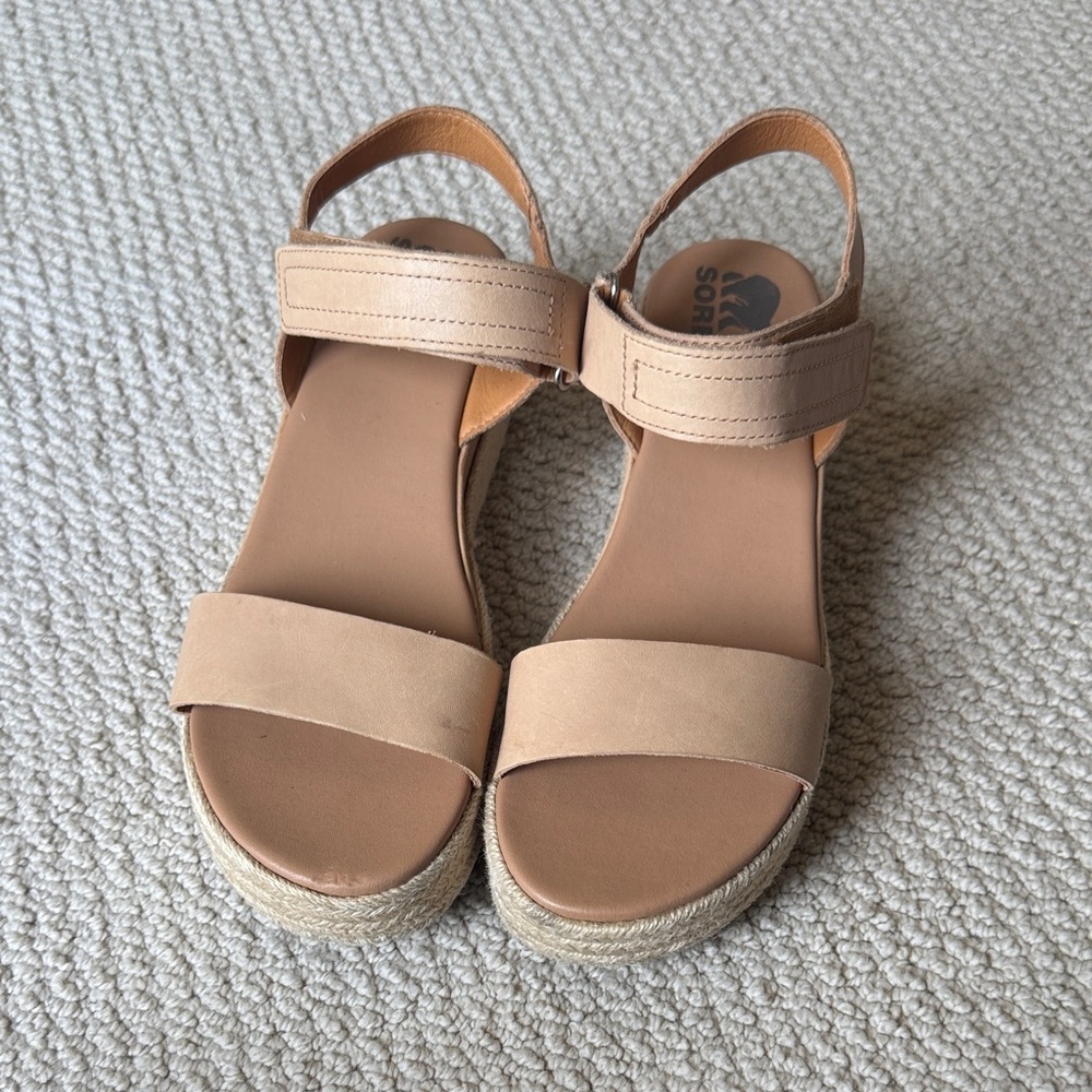 Sorel Cameron Leather Espadrille